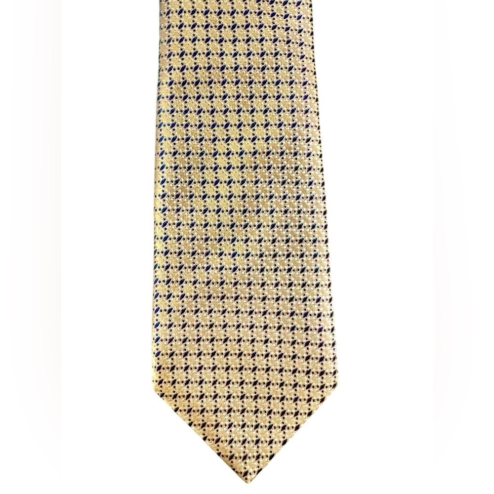 CREMIEUX 100% Silk Made in Italy Tie Iridescent Peach/Orange Classic